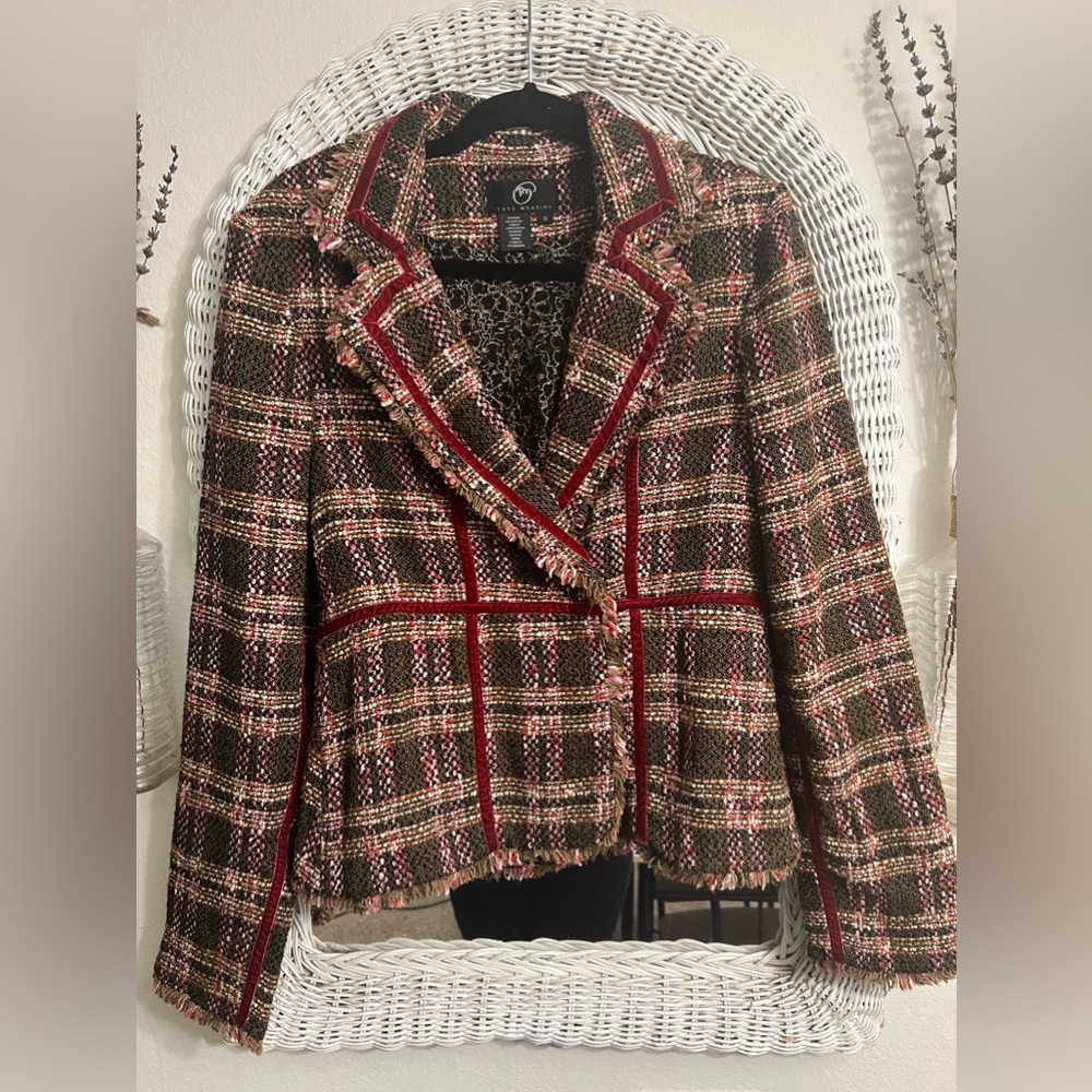 Tweed Blazer Jacket ✨